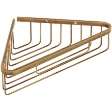 Полка корзина Migliore Complementi 22029 угловая Бронза