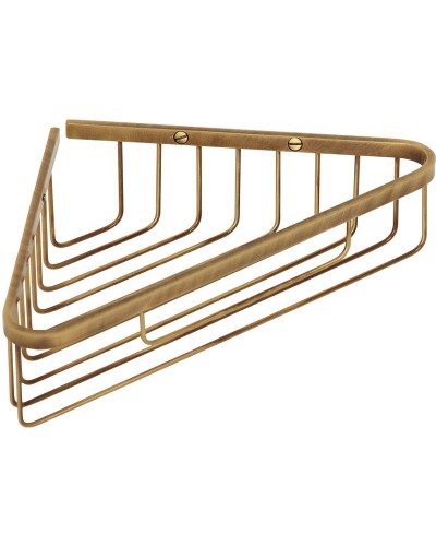 Полка корзина Migliore Complementi 22029 угловая Бронза