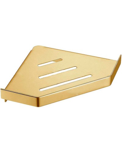 Металлическая полка Boheme New Venturo 10318-MG угловая Золото матовое