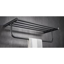 Полка для полотенец Haiba HB8424-7 Черная матовая