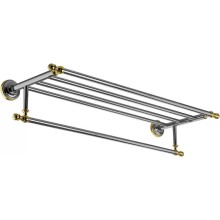 Полка для полотенец Migliore Mirella 17289 Хром Золото