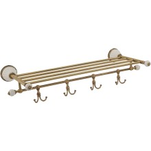 Полка для полотенец Migliore Olivia 17434 Бронза