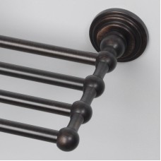 Полка для полотенец WasserKRAFT Isar K-7311 Темная бронза