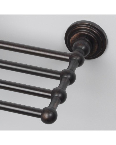 Полка для полотенец WasserKRAFT Isar K-7311 Темная бронза