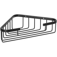 Полка корзина Bemeta Cytro 102308120 угловая Черная матовая