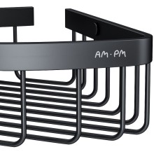 Полка корзина AM.PM Sense L A7452222 угловая Черная матовая
