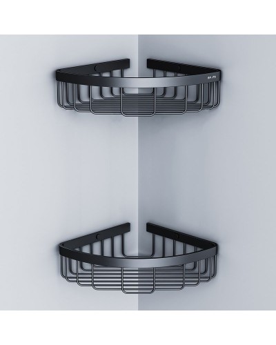 Полка корзина AM.PM Sense L A7452222 угловая Черная матовая