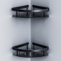 Полка корзина AM.PM Sense L A7454222 угловая Черная матовая