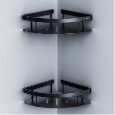 Полка корзина AM.PM Sense L A7454222 угловая Черная матовая