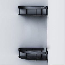 Полка корзина AM.PM Sense L A7454222 угловая Черная матовая