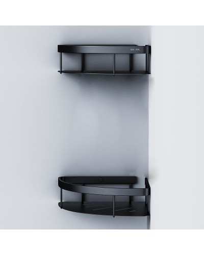 Полка корзина AM.PM Sense L A7454222 угловая Черная матовая