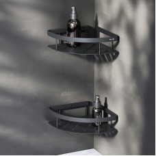 Полка корзина AM.PM Sense L A7454222 угловая Черная матовая