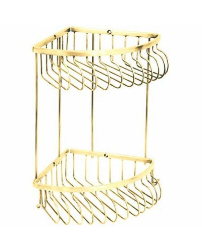 Полка корзина Boheme Imperiale 10427 угловая Золото