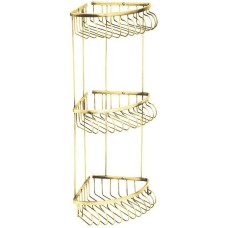 Полка корзина Boheme Imperiale 10428 угловая Золото