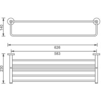 Полка для полотенец 62,6 см Aquanet 00241919