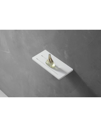 Полка из искусственного камня Abber Stein AS1653 Белая