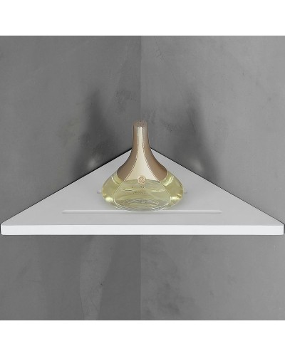 Полка из искусственного камня Abber Stein AS1652 угловая Белая