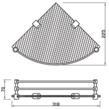 Полка Jaquar Continental ACN-CHR-1173