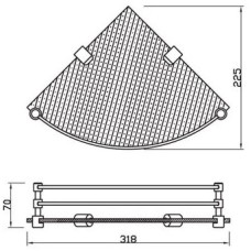Полка Jaquar Continental ACN-CHR-1173