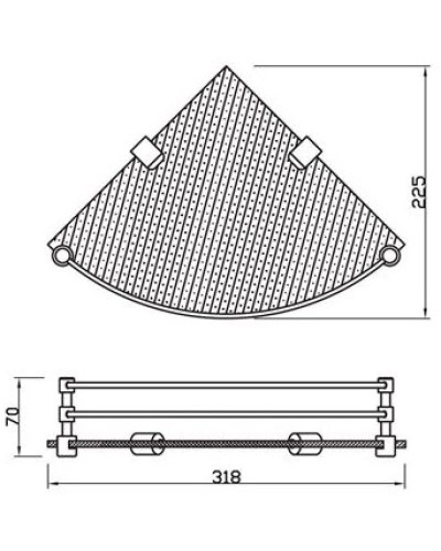 Полка Jaquar Continental ACN-CHR-1173