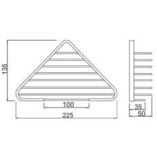 Полка Jaquar Continental ACN-CHR-1175N