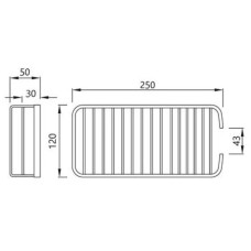 Полка Jaquar Continental ACN-CHR-1179N