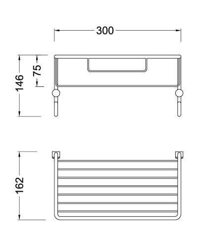 Полка Timo Nelson 150081/00