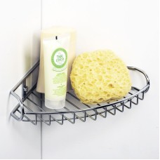 Полка корзина WasserKRAFT K-1211 угловая Хром