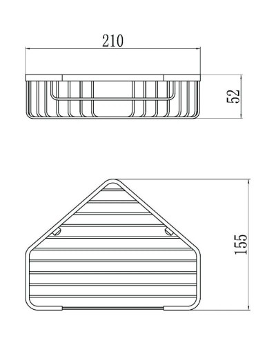 Полка угловая Savol S-002832-1