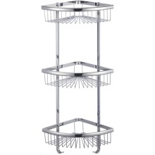 Полка угловая 22х22 см Savol S-5854-3