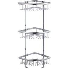 Полка угловая 22х22 см Savol S-5854-3