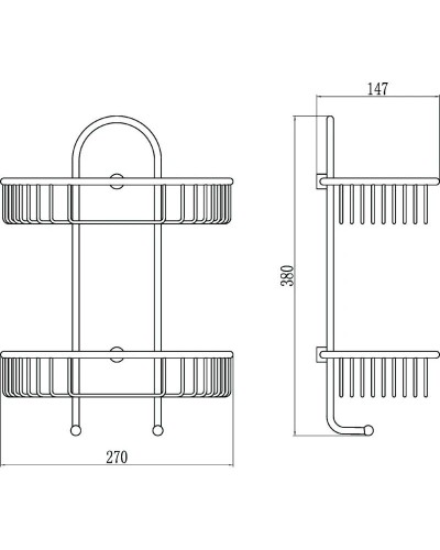 Полка Savol S-02722C
