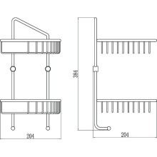Полка Savol S-02723C
