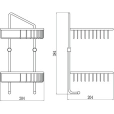 Полка Savol S-02723C
