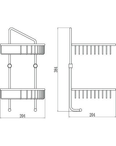 Полка Savol S-02723C