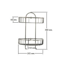 Полка Magliezza Fiore 80105-BR