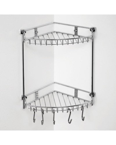 Полка корзина WasserKRAFT K-1222 угловая Хром