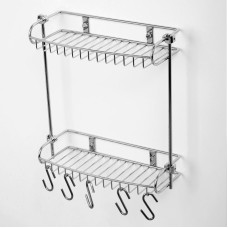 Полка корзина WasserKRAFT K-1422 Хром