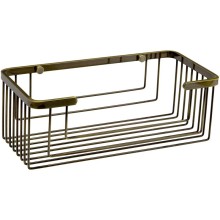 Полка корзина WasserKRAFT Exter K-744 Светлая бронза