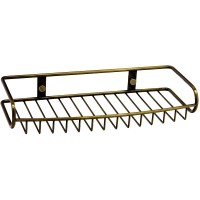 Полка корзина WasserKRAFT Exter K-1611 Светлая бронза