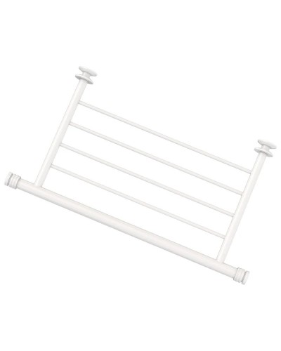 Полка для полотенец 43,8 см белый глянец Сунержа 12-2012-4370