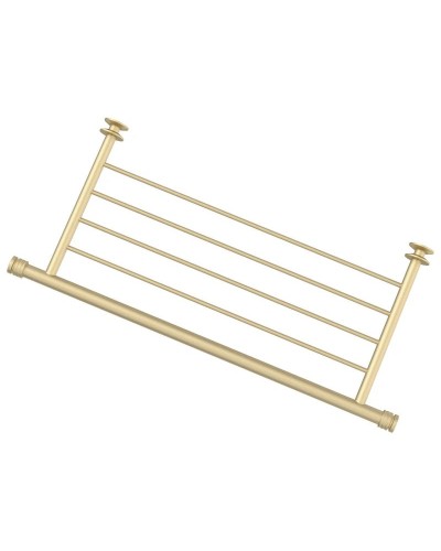 Полка для полотенец 53,8 см шампань матовая Сунержа 022-2012-4470