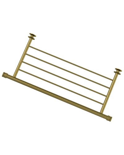 Полка для полотенец 53,8 см состаренная бронза Сунержа 05-2012-4470