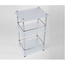 Стеклянная полка WasserKRAFT K-4033 Хром