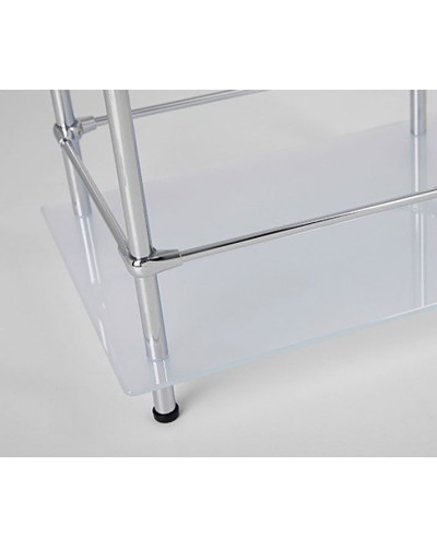 Стеклянная полка WasserKRAFT K-4033 Хром