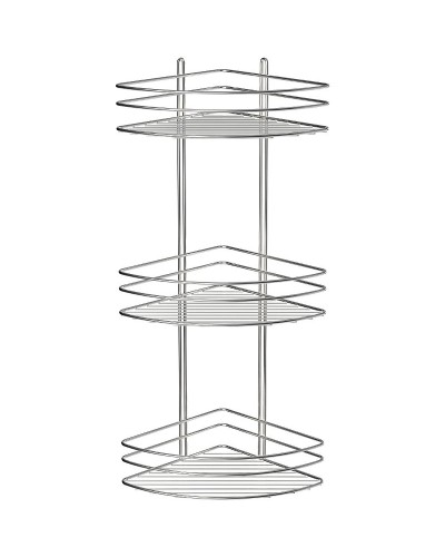 Угловая полка Fixsen FX-850-3 Хром