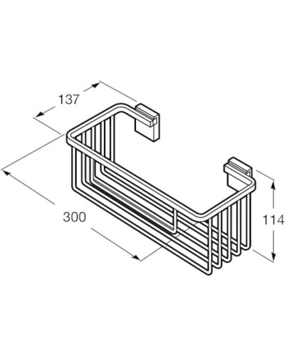 Полка Roca Rubik 816853001