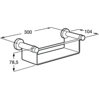Полка Roca Superinox 817311002