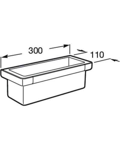 Полка Roca Tempo 817028001