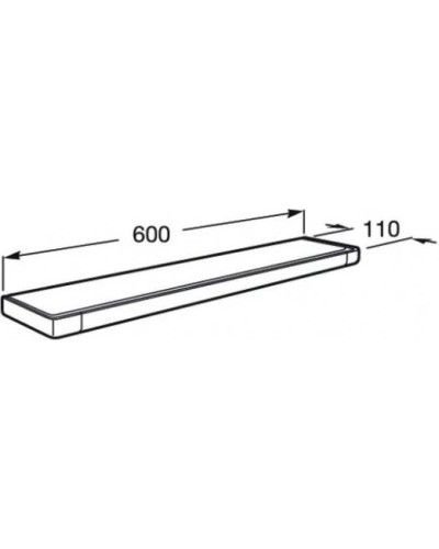 Полка 60 см Roca Tempo 817027022